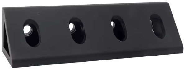 Brackets for joining 40160 aluminium profiles