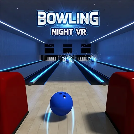 Bowling Night VR cover artwork from the official Meta Store page