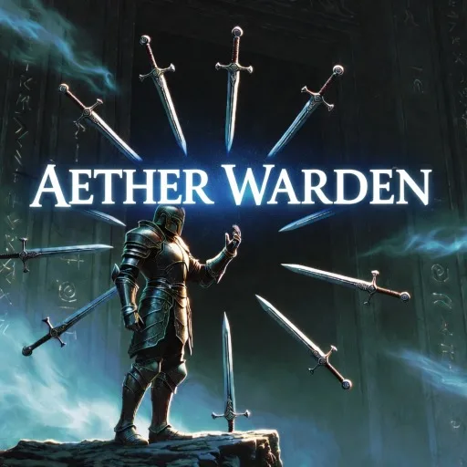 Aether Warden cover artwork from the official Meta Store page