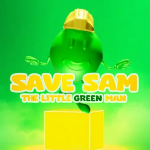 SAVE SAM THE LITTLE GREEN MAN cover artwork from the official Meta Store page