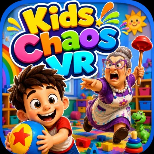 Kids Chaos VR cover artwork from the official Meta Store page