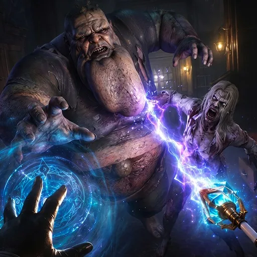 Wizard’s Vengeance VR: Magic Horror cover artwork from the official Meta Store page