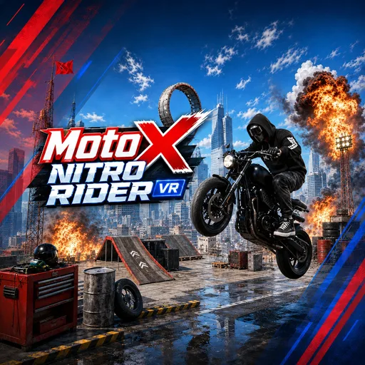 MotoX Nitro Rider VR cover artwork from the official Meta Store page