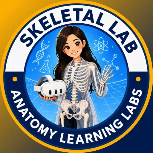 Anatomy Learning Labs: Skeletal Lab cover artwork from the official Meta Store page