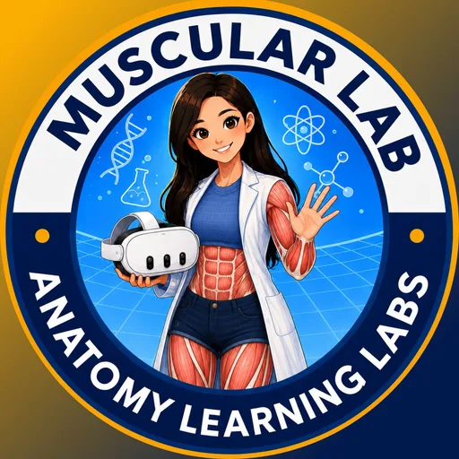 Anatomy Learning Labs: Muscular Lab cover artwork from the official Meta Store page