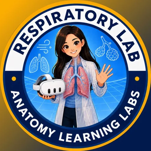 Anatomy Learning Labs: Respiratory Lab cover artwork from the official Meta Store page