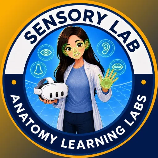 Anatomy Learning Labs: Sensory Lab cover artwork from the official Meta Store page