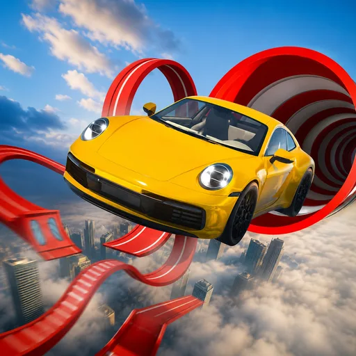 Car Stunt VR Game cover artwork from the official Meta Store page