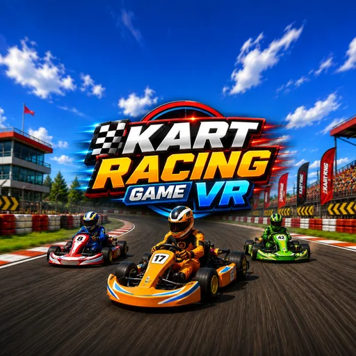Kart Racing Game VR cover artwork from the official Meta Store page