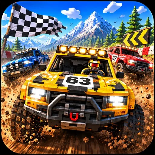 Block Craft Racing cover artwork from the official Meta Store page