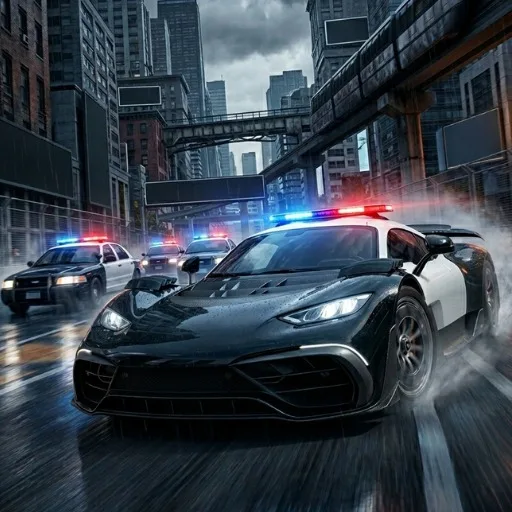Police Chase cover artwork from the official Meta Store page