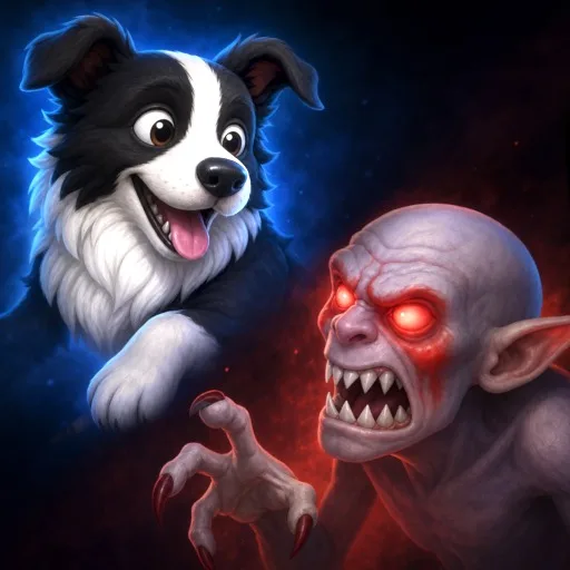 Dogs vs Goblins cover artwork from the official Meta Store page