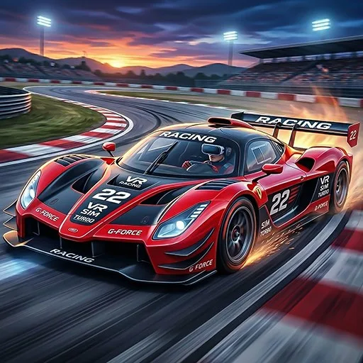 Car Racing VR: Driving Simulator cover artwork from the official Meta Store page