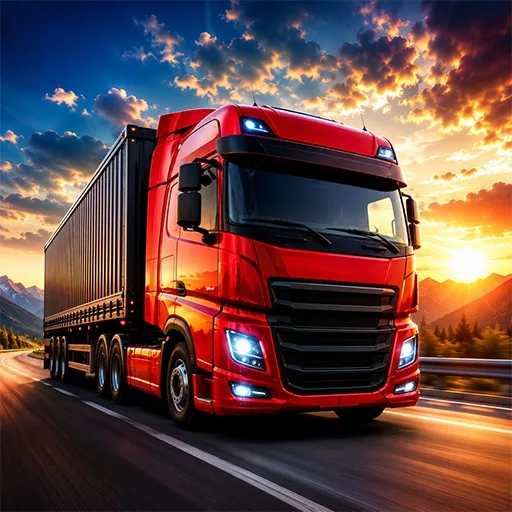 Truck VR: Driving Simulator cover artwork from the official Meta Store page