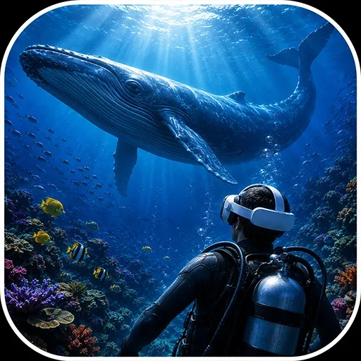 Deep Ocean Dive: Underwater Adventure cover artwork from the official Meta Store page