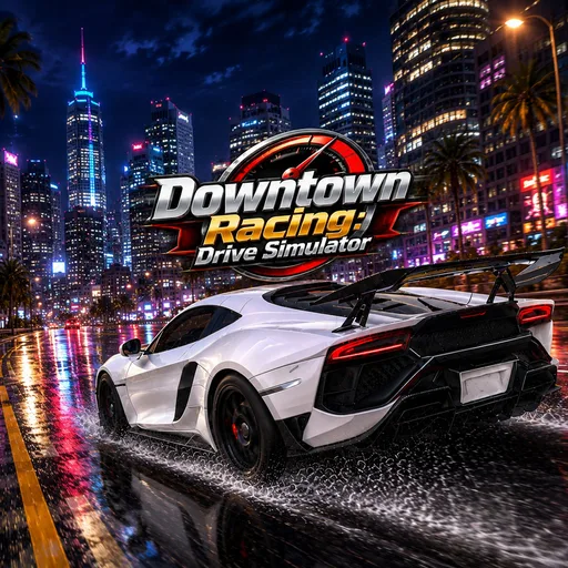 Downtown Racing: Drive Simulator cover artwork from the official Meta Store page