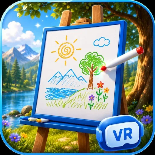 Dream Canvas VR: Drawing Studio cover artwork from the official Meta Store page