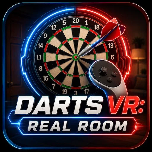 Darts VR: Real Room cover artwork from the official Meta Store page