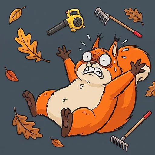 Leaf Sweeper VR: Cozy Cleanup cover artwork from the official Meta Store page