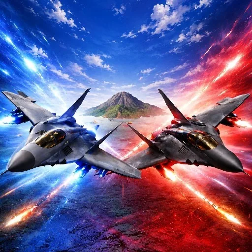 FlyVRX eSports: Fighter Jet cover artwork from the official Meta Store page