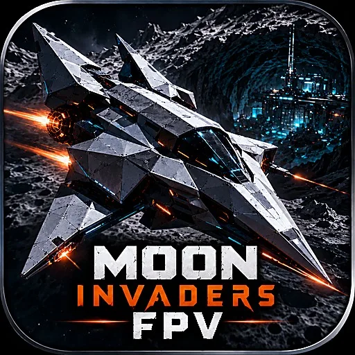 Moon Invaders FPV cover artwork from the official Meta Store page