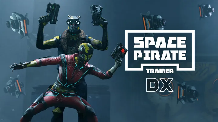 Space Pirate Trainer DX cover artwork from the official Meta shop page