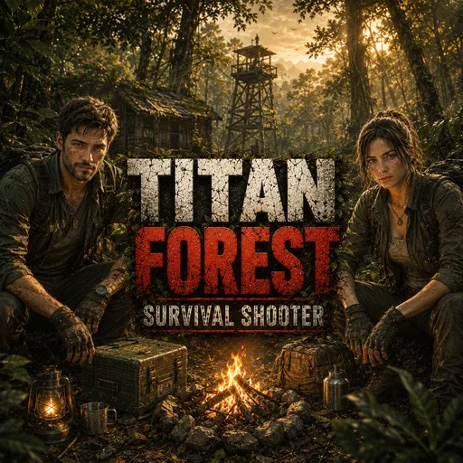 Titan Forest: Survival Shooter cover artwork from the official Meta Store page