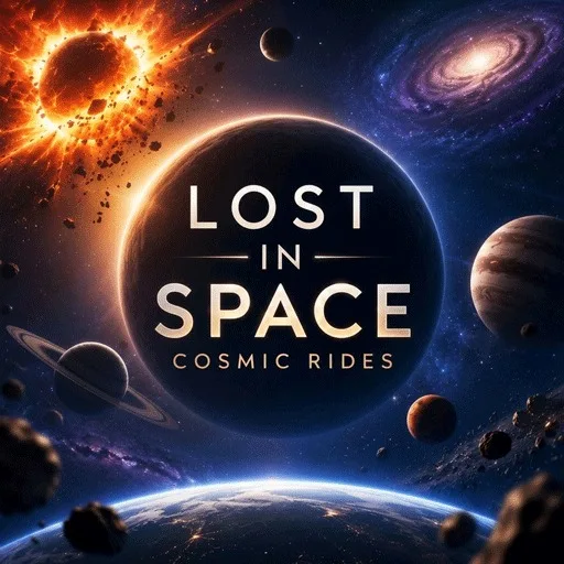 Lost in Space Cosmic Rides cover artwork from the official Meta Store page