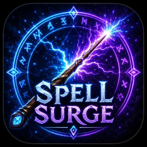 Spell Surge cover artwork from the official Meta Store page