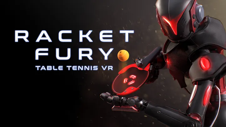 Racket Fury: Table Tennis VR cover artwork from the official Meta shop page