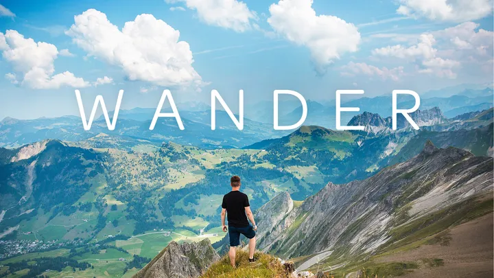 Wander cover artwork from the official Meta shop page