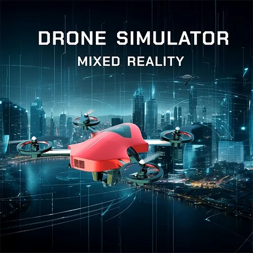 MR Drone Simulator cover artwork from the official Meta Store page