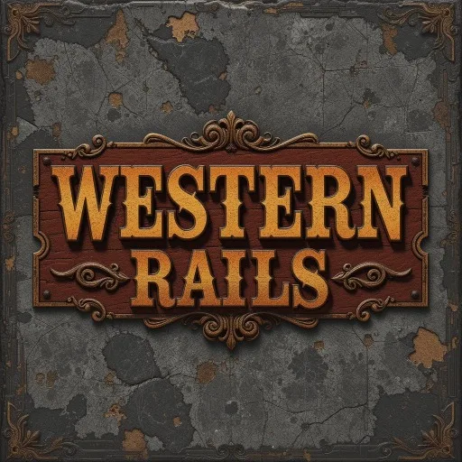 Western Rails - Steam Train Simulator cover artwork from the official Meta Store page
