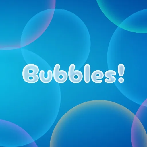 Bubbles! cover artwork from the official Meta Store page