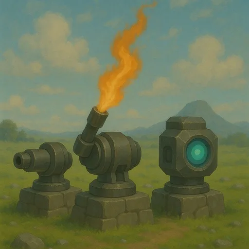 Idle Turrets cover artwork from the official Meta Store page