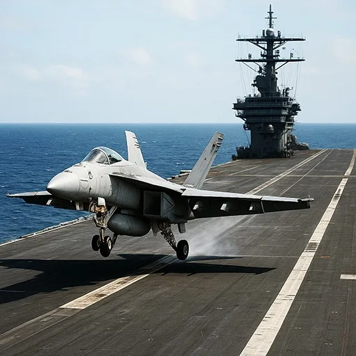 F/A-18 Carrier Landing Simulator cover artwork from the official Meta Store page