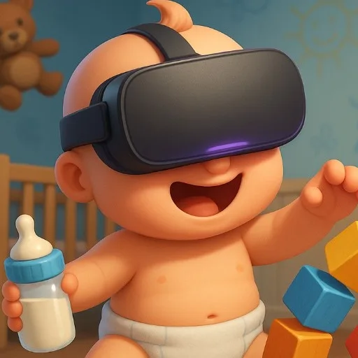 I am baby - Funniest Todller cover artwork from the official Meta Store page