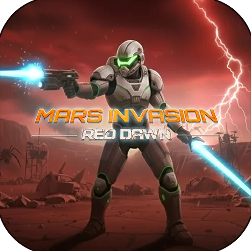 Mars Invasion Red Dawn cover artwork from the official Meta Store page