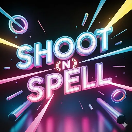 SHOOT N SPELL cover artwork from the official Meta Store page