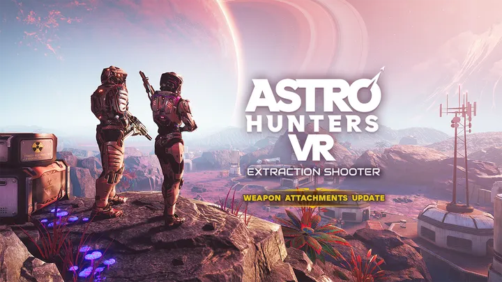 Astro Hunters VR cover artwork from the official Meta shop page