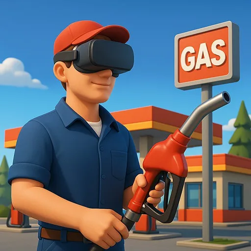 I Am Mechanic: Gas Station VR cover artwork from the official Meta Store page