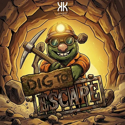 Dig To Escape cover artwork from the official Meta Store page