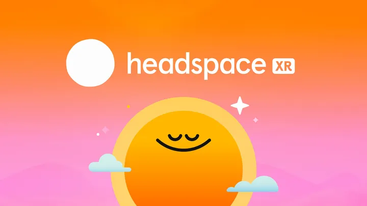 Headspace XR: Mindfulness & Meditation cover artwork from the official Meta shop page