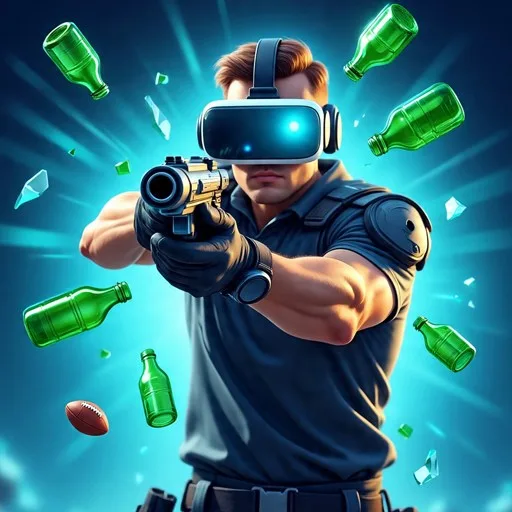 Sky Strike - VR Shooting Game cover artwork from the official Meta Store page