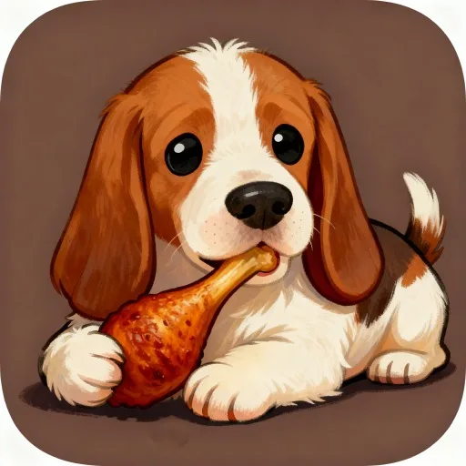 My puppy: Basset Hound cover artwork from the official Meta Store page