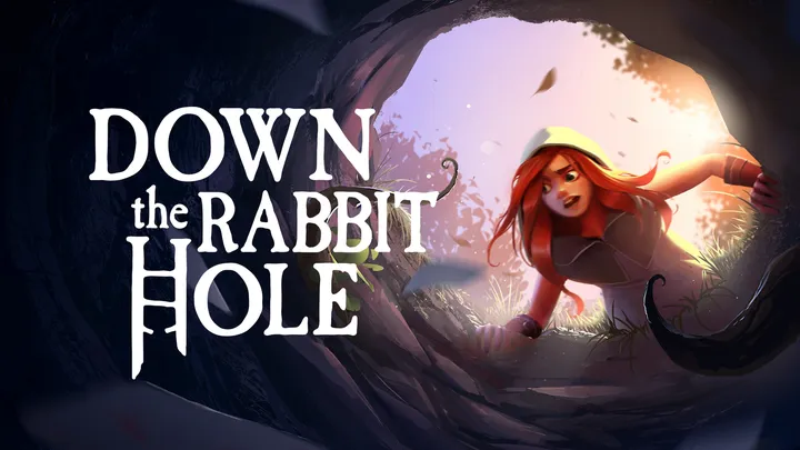 Down the Rabbit Hole cover artwork from the official Meta shop page