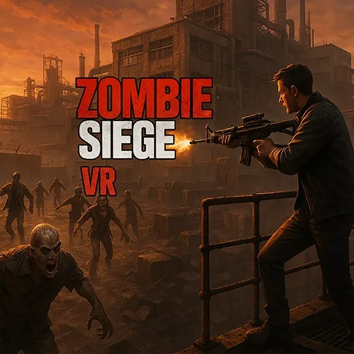 Zombie Siege VR cover artwork from the official Meta Store page