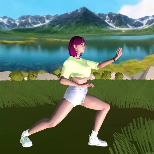 Tai Chi 24 Hands-Free VR cover artwork from the official Meta Store page