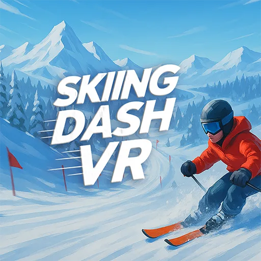 Skiing Dash VR cover artwork from the official Meta Store page