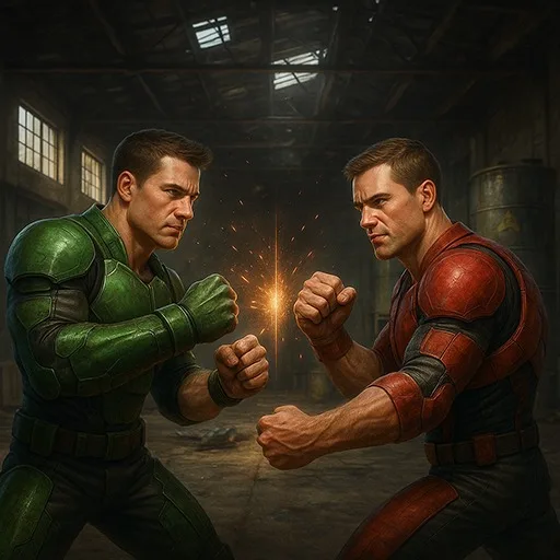 VR Battle Arena: Fighting Heroes cover artwork from the official Meta Store page